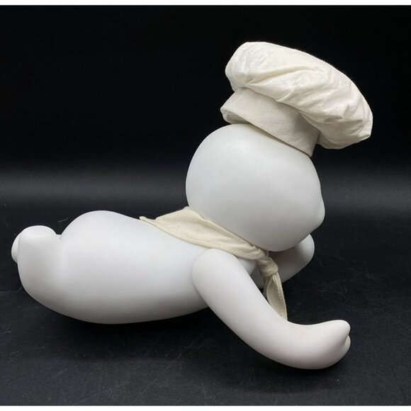 2000 Recipe Time Laying Down Pillsbury Doughboy Poppin' Fresh Danbury Mint - Picture 2 of 12